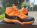 Air Jordan 11 Retro Orange/Red/Black Sneakers