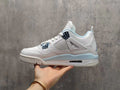 AJ4 Blue Buckle Sneakers