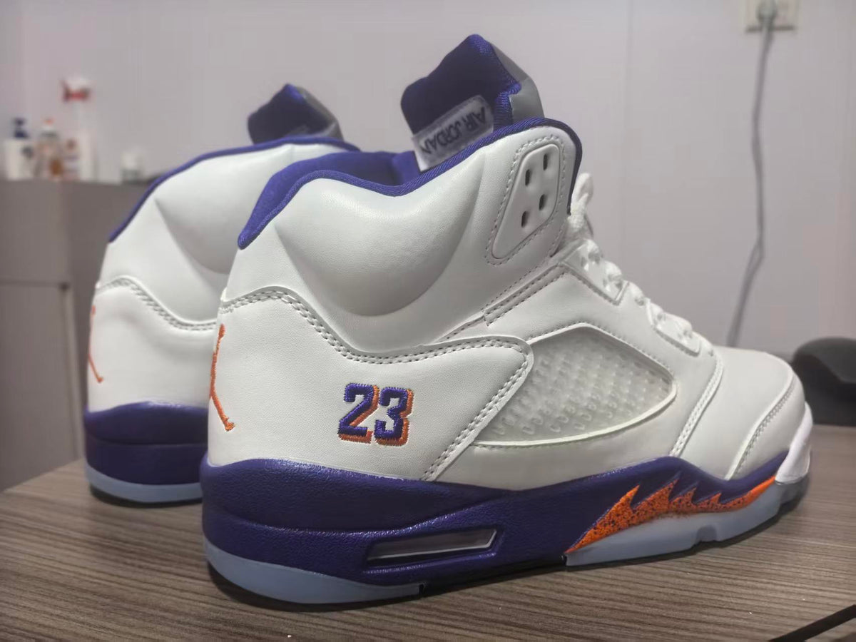 Air Jordan 5 Phoenix Suns Inspired Sneakers