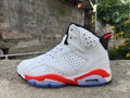 Air Jordan 6 Retro White/Infrared/Black Sneakers CT8529-105
