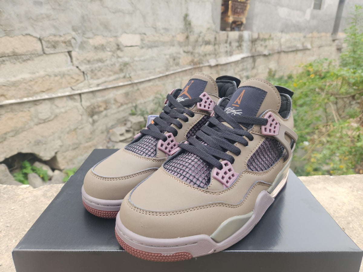 Air Jordan 4 Coffee Brown Sneakers