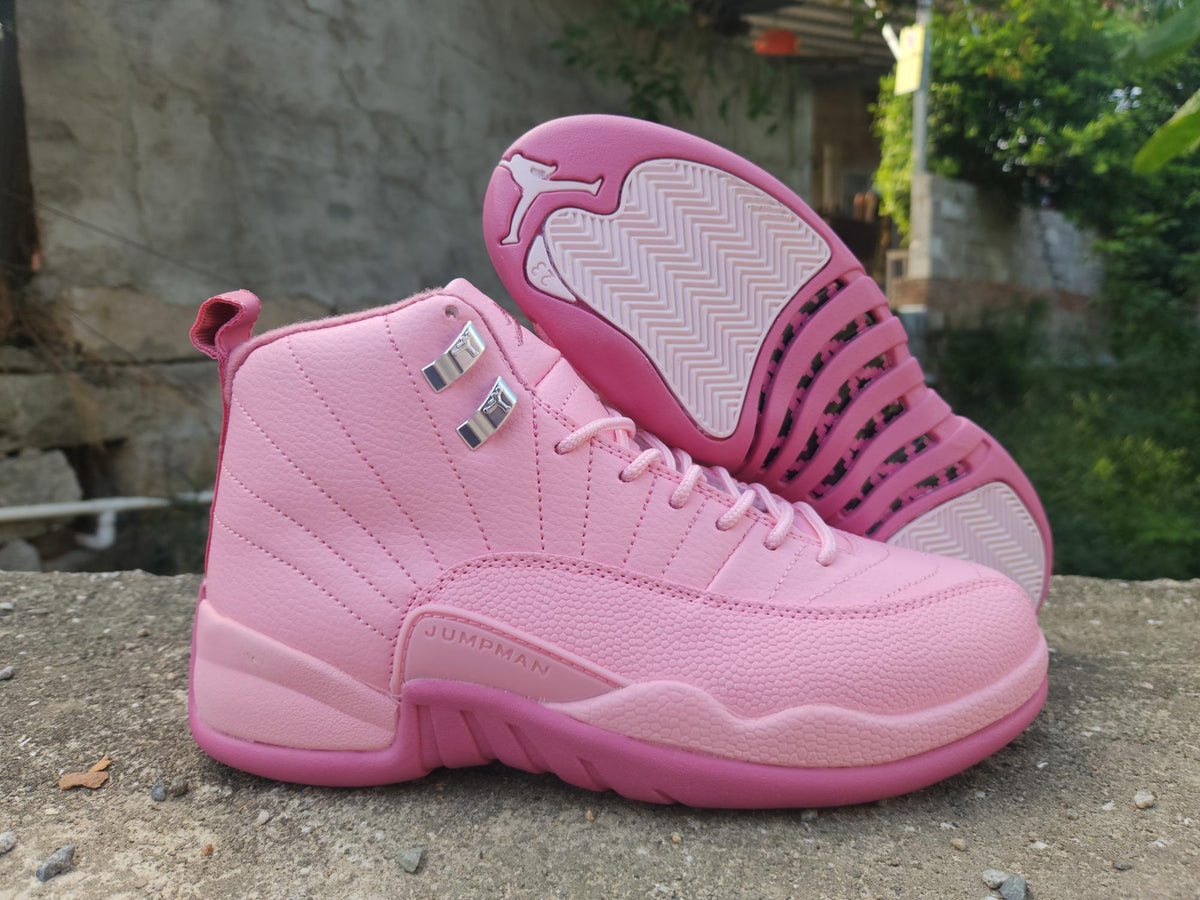 Air Jordan 12 Retro "Valentine" White/Vivid Pink Sneakers