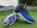Air Jordan 12 Black/Blue/White Unisex Sneakers