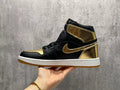 AJ1 Black and Gold Replica Sneakers