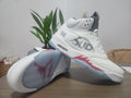 Air Jordan 5 White/Red Sneakers