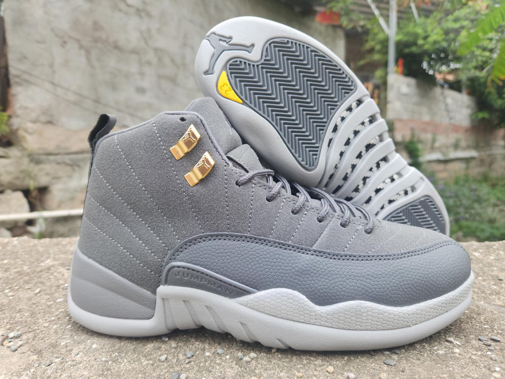 Air Jordan 12 Gray Sneakers