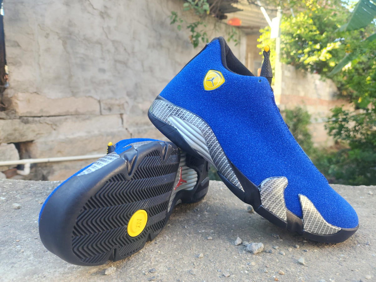 Air Jordan 14 Retro Blue/Black Sneakers