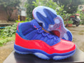Air Jordan 11 Red/Royal Blue Sneakers