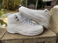Air Jordan 12 Retro Summit White/Metallic Silver Sneakers CT8013-109