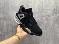 AJ4 Black Cement Sneakers