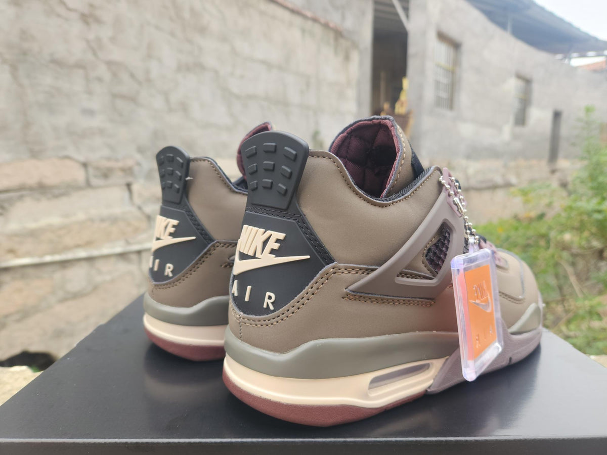 Air Jordan 4 Coffee Brown Sneakers