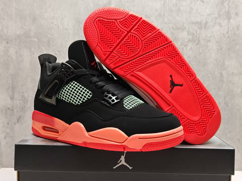 AJ4 Infrared Sneakers
