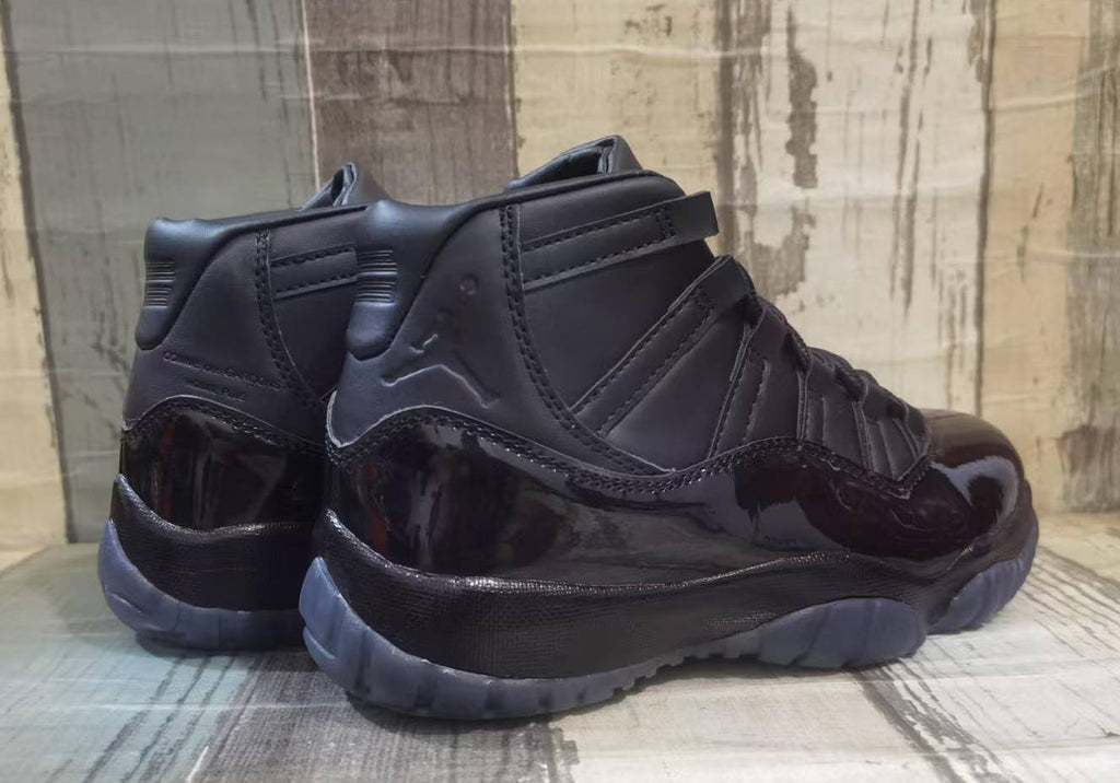 Jordan 11 Black and White Sneakers for Men and Women