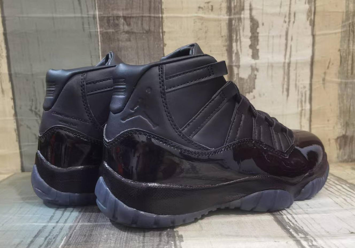 Jordan 11 Black and White Sneakers for Men and Women