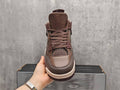 AJ4 Animal Brown Sneakers
