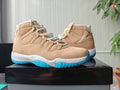 Air Jordan 11 Retro Canvas/Metallic Silver Unisex Sneakers IO8960-707