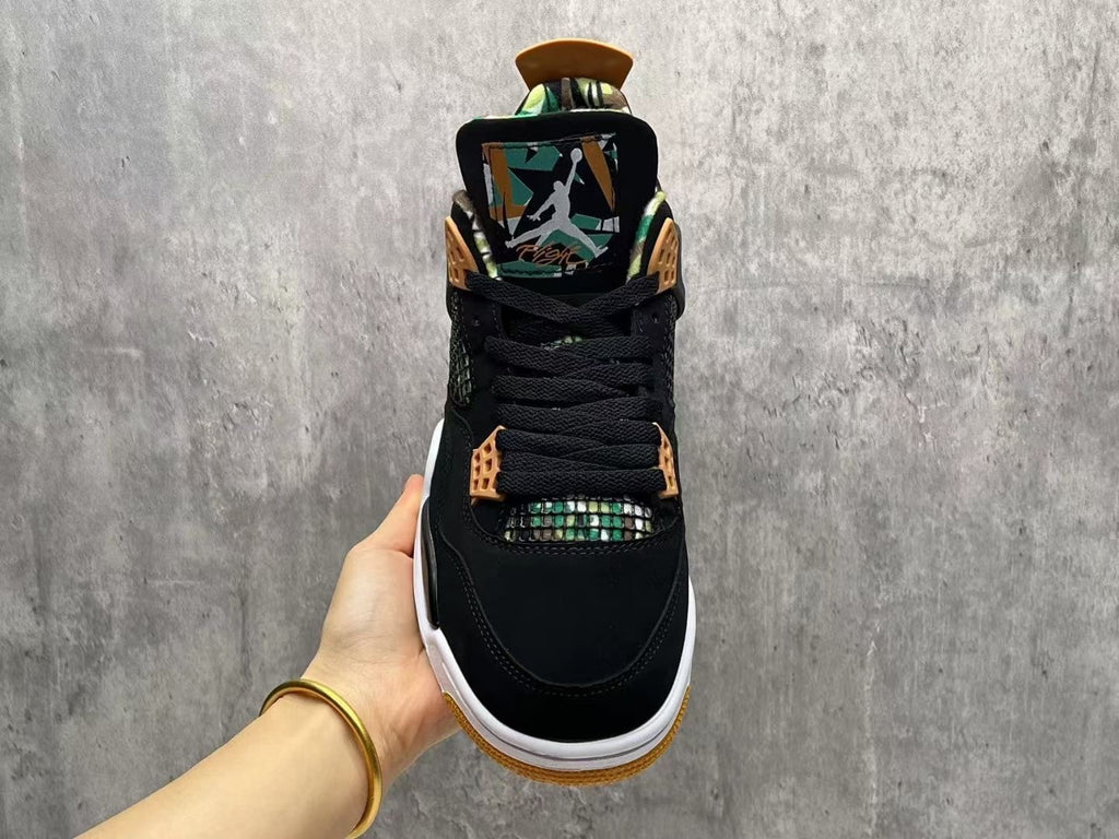 AJ4 Bamboo Sneakers