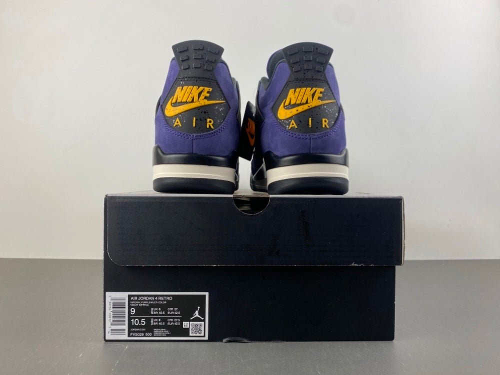 Air Jordan 4 Retro Imperial Purple Sneakers – Y Version