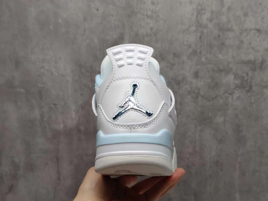 AJ4 Blue Buckle Sneakers