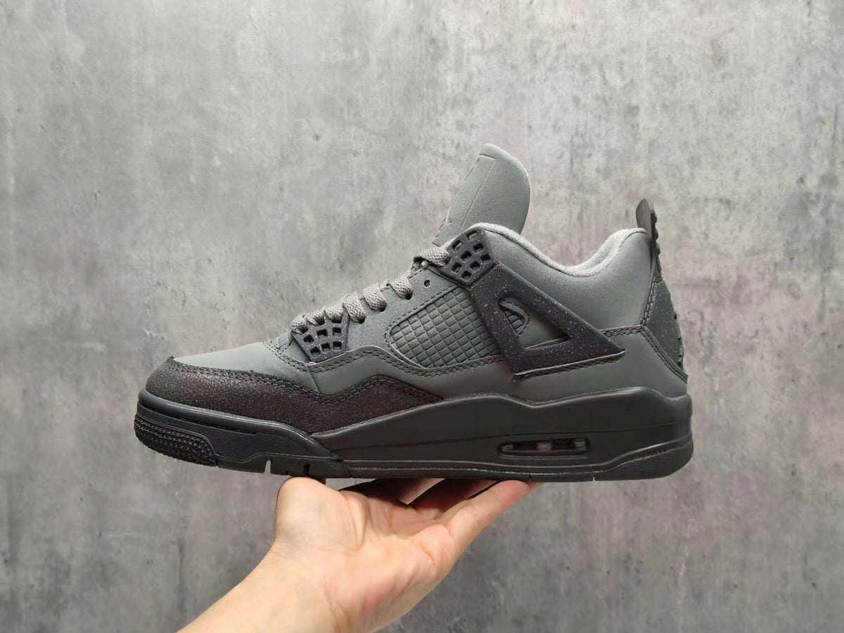 AJ4 Olympic Gray Sneakers