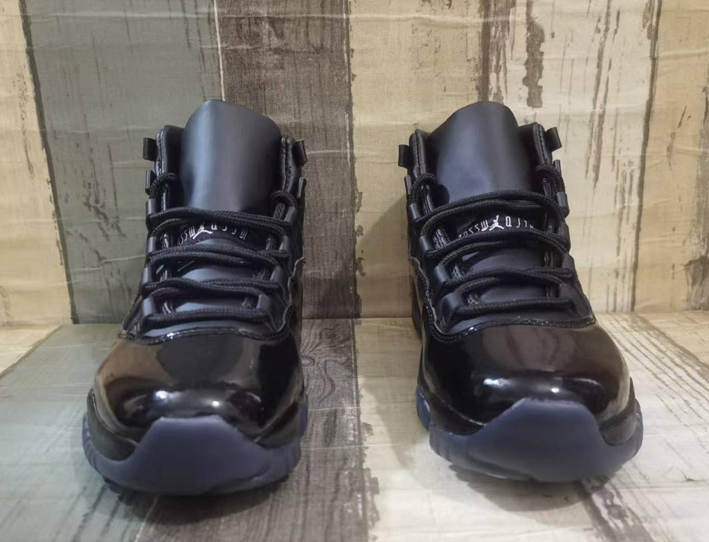 Jordan 11 Black and White Sneakers for Men and Women