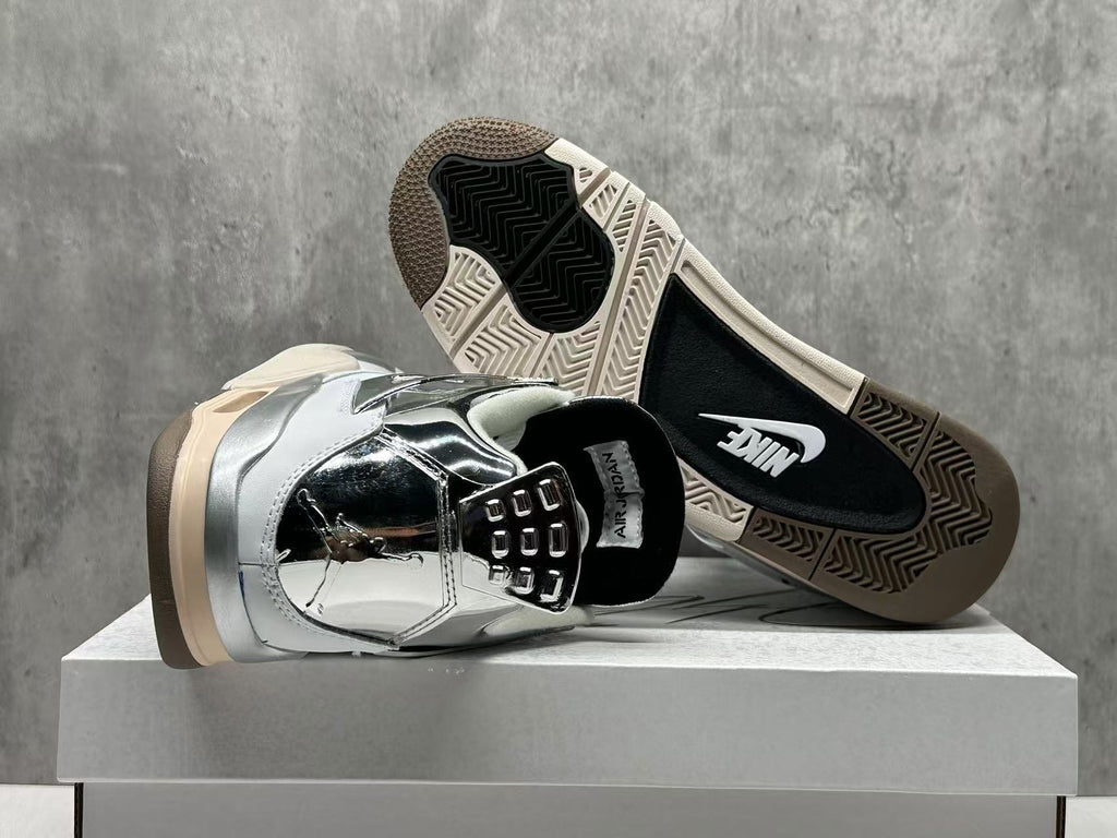 AJ4 Iron Man Inspired Sneakers