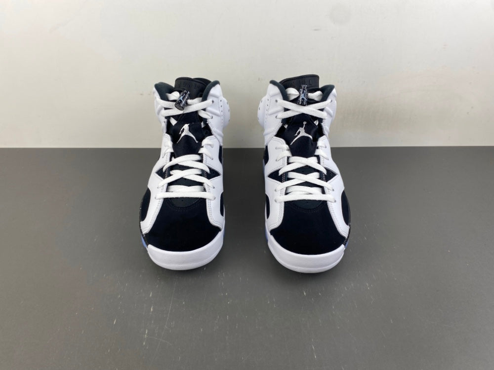 Air Jordan 6 Oreo Black and White Sneakers – F Version