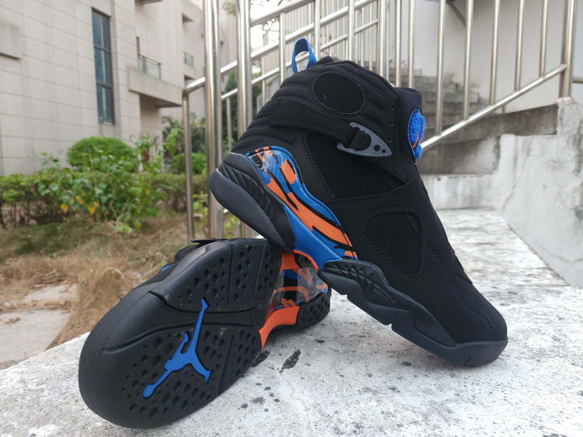 Air Jordan 8 "Cavs" Racing Blue Sneakers