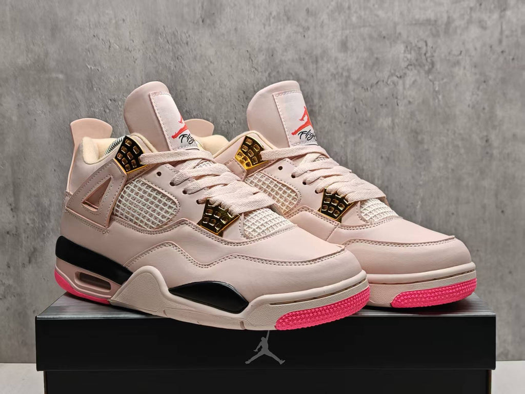 AJ4 Beige Sneakers