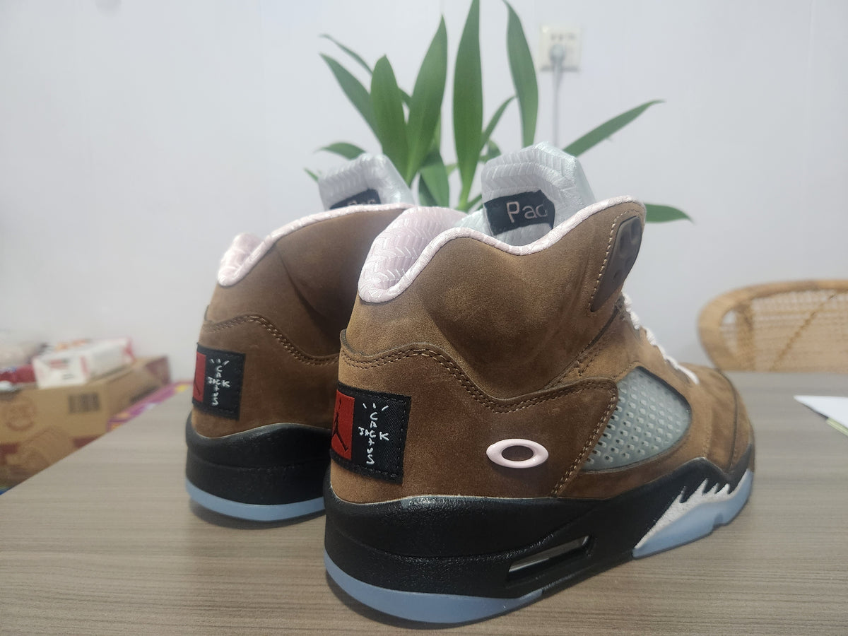 Air Jordan 5 Dark Brown Unisex Sneakers