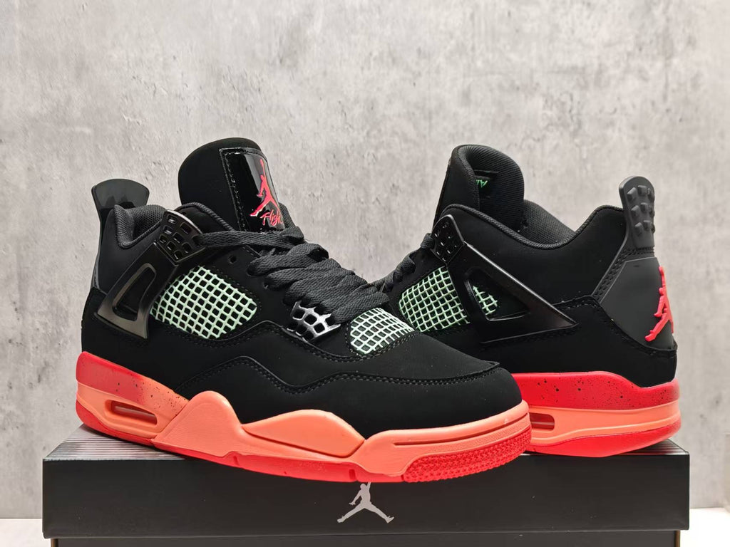 AJ4 Infrared Sneakers