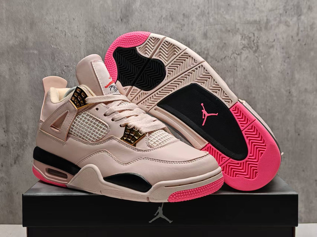 AJ4 Beige Sneakers