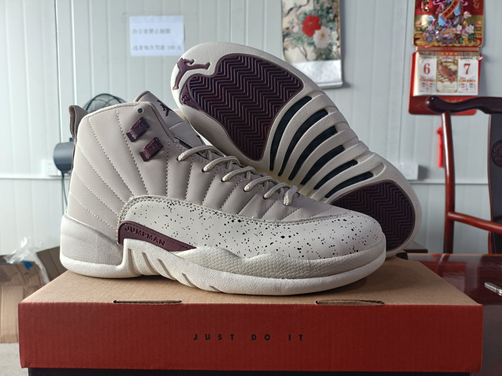AJ12 Eggshell Sneakers