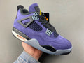 Air Jordan 4 Retro Imperial Purple Sneakers – Y Version