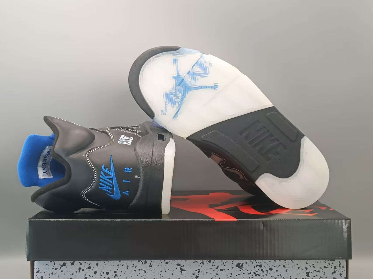 Awake NY x Air Jordan 5 Retro Black-Blue 23 & NY