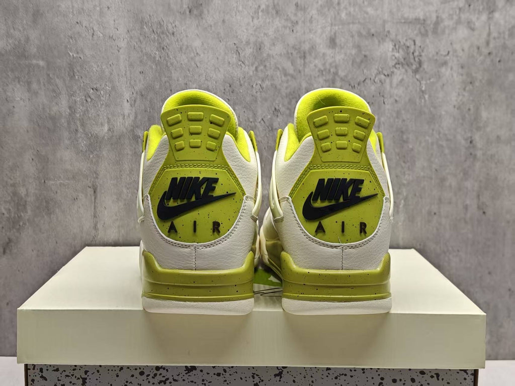 AJ4 Avocado Green Sneakers