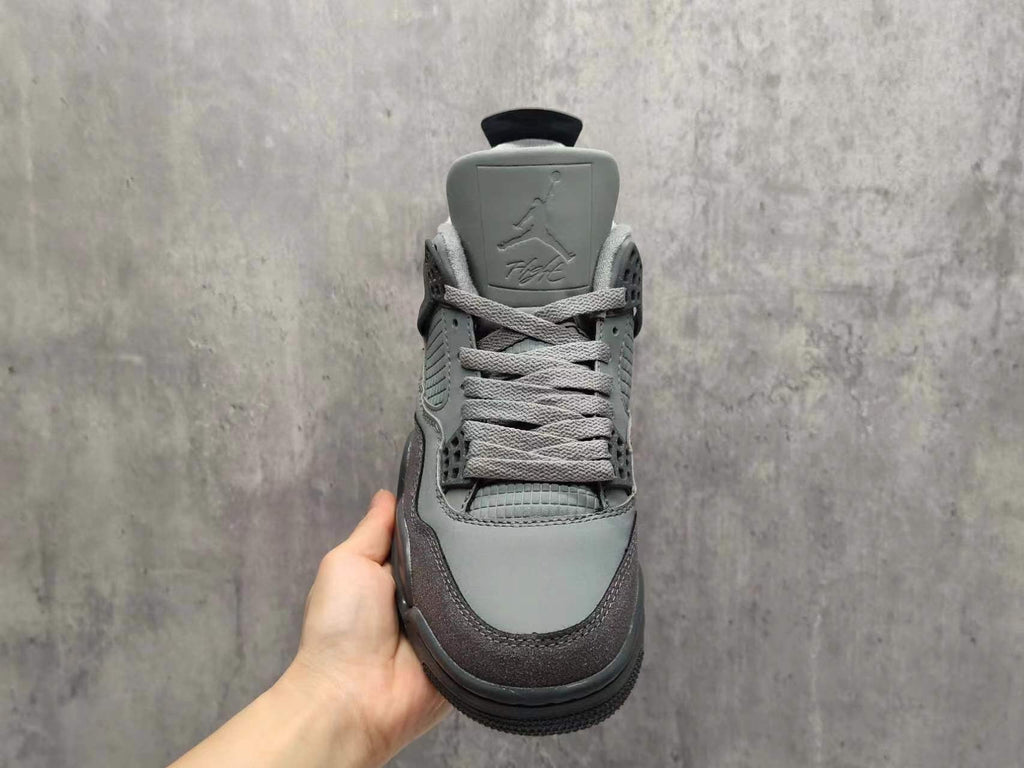 AJ4 Olympic Gray Sneakers