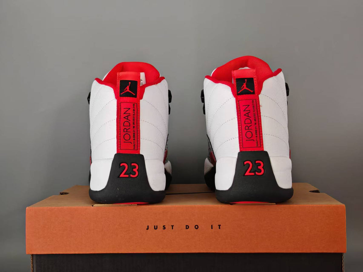 Air Jordan 12 Retro Summit White/Varsity Red Sneakers CT8013-116