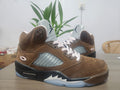 Air Jordan 5 Dark Brown Unisex Sneakers