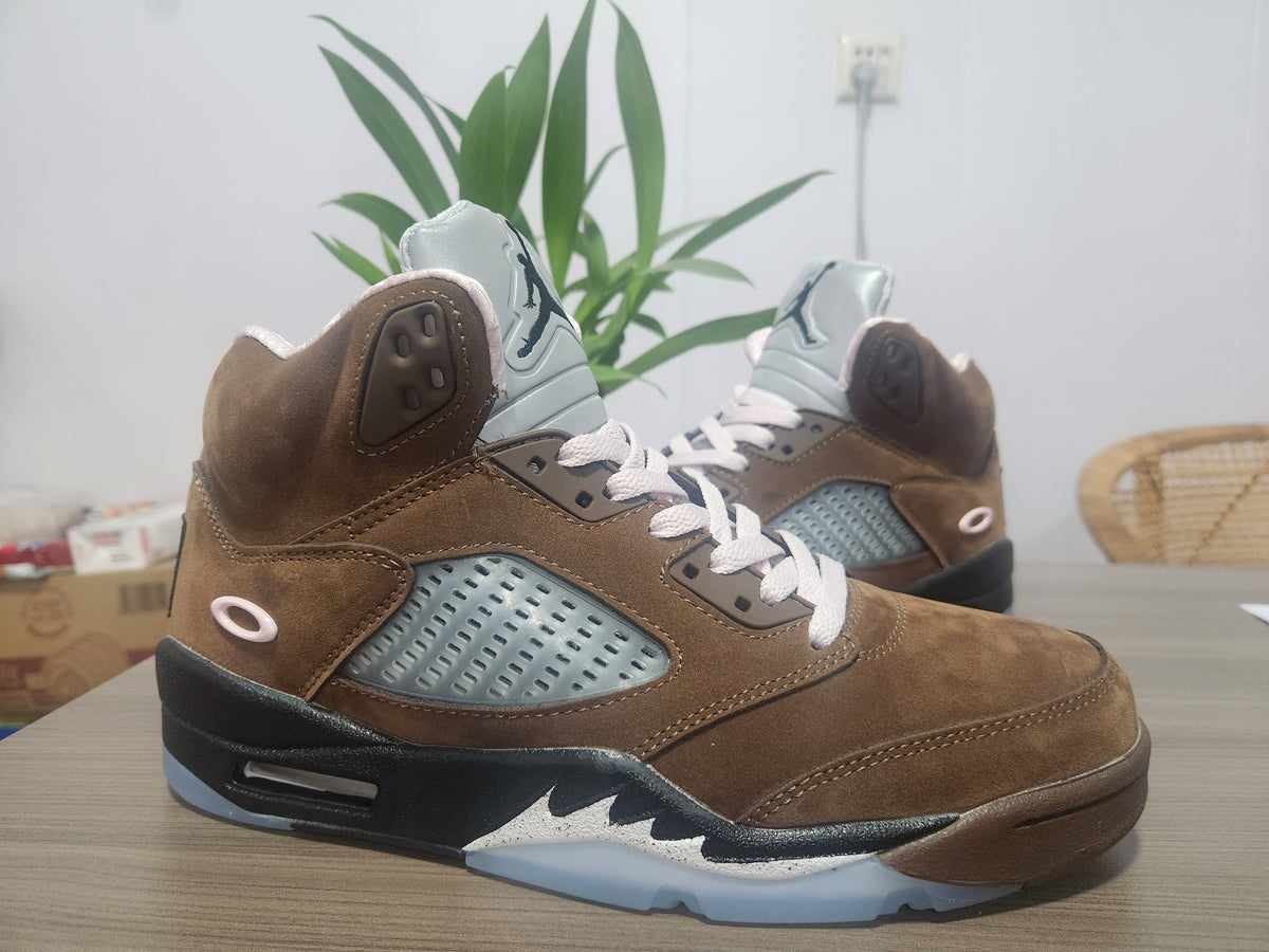 Air Jordan 5 Dark Brown Unisex Sneakers