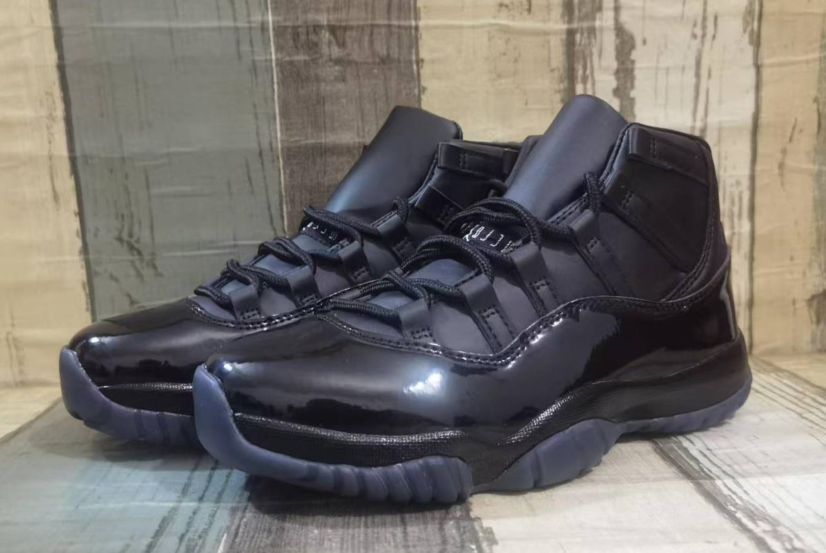 Jordan 11 Black and White Sneakers for Men and Women